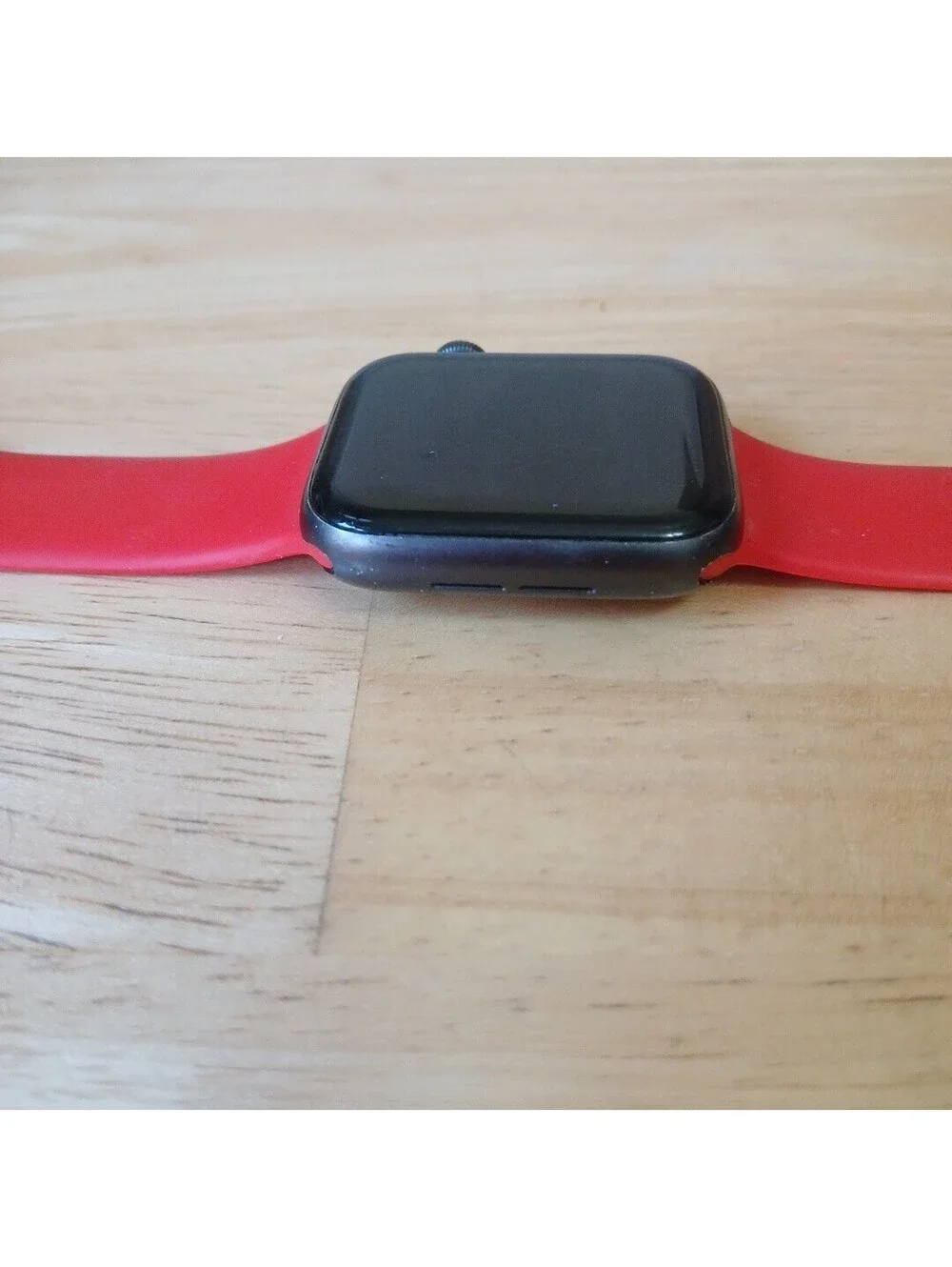 Apple Watch SE 2nd Gen 44mm GPS + Cellular Aluminum Case Red Band